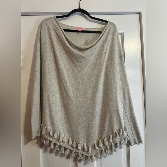 LILLY PULITZER • FERRERA • FRINGE SWEATER - Picture 4 of 6